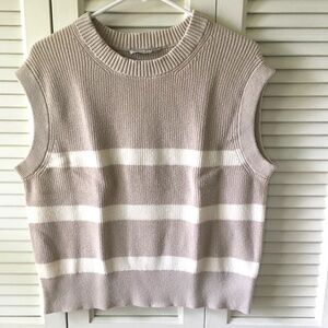 Everlane Cotton Summer Sweater Tank, size medium